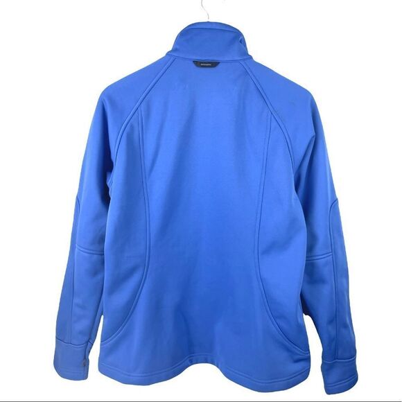 𝅺COLUMBIA Azure Blue Interchange Inner Layer Zip Up Size L - Picture 3 of 7